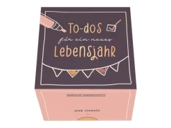Grafik Werkstatt Message in a Box To-dos für ein neues Lebensjahr