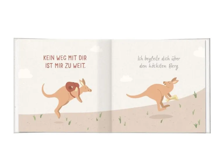 Grafik Werkstatt Minibuch Bin immer für dich da!