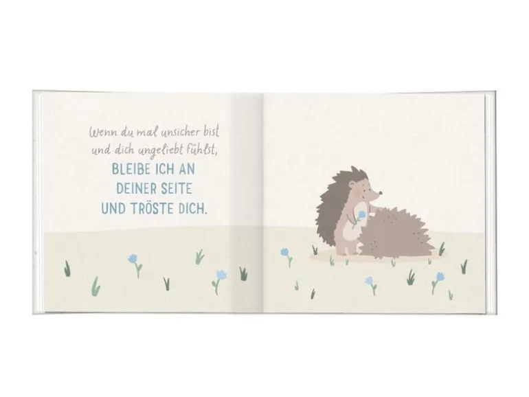 Grafik Werkstatt Minibuch Bin immer für dich da!
