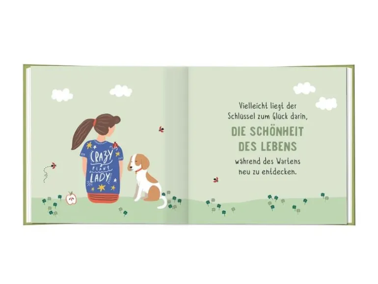Grafik Werkstatt Minibuch Für dich eine extra Portion Glück!