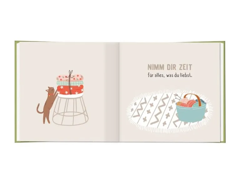 Grafik Werkstatt Minibuch Für dich eine extra Portion Glück!
