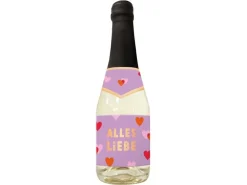 Grafik Werkstatt Secco-Flasche Alles Liebe 0.2 l
