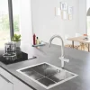 GROHE Blue Home C-Auslauf, Starter Kit, Chrom