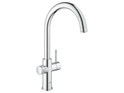 GROHE Blue Home C-Auslauf, Starter Kit, Chrom