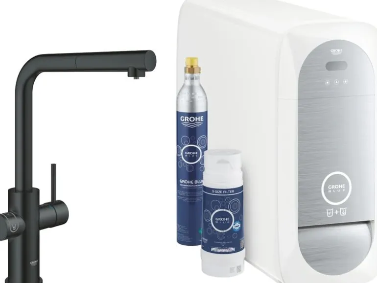 GROHE Küchenarmatur Blue Home L-Auslauf herausziehbar