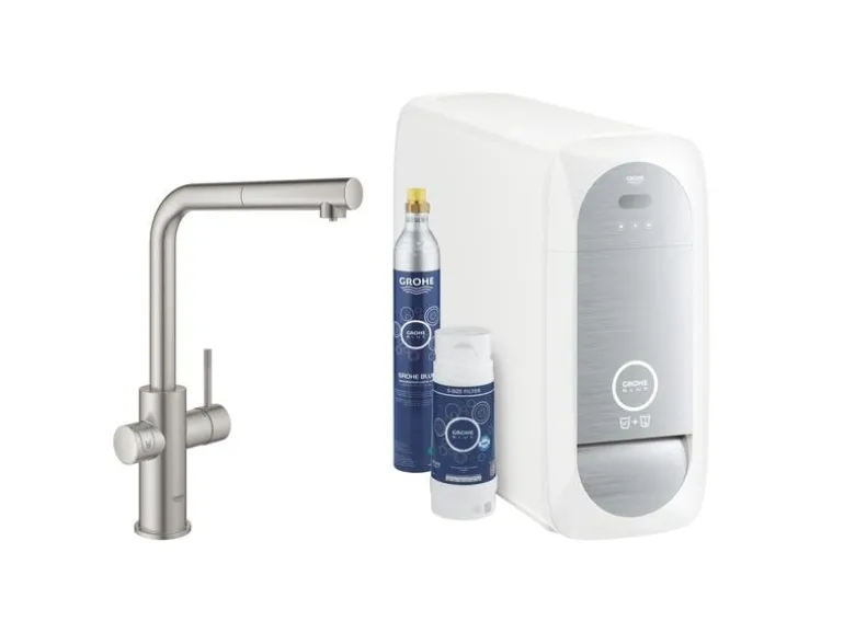 GROHE Küchenarmatur Blue Home L-Auslauf Starter Kit