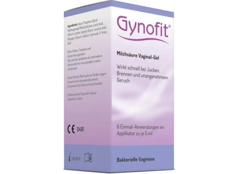 Gynofit Milchsäure Vaginal-Gel 6 x 5 ml
