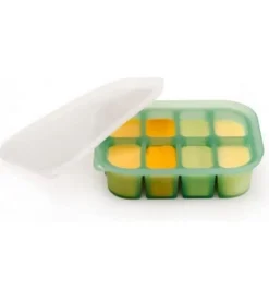 Haakaa Gefrierform Easy-Freeze 8 Fächer, Erbsengrün