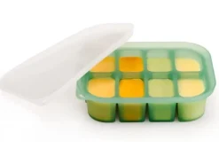 Haakaa Gefrierform Easy-Freeze 8 Fächer, Erbsengrün