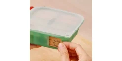 Haakaa Gefrierform Easy-Freeze 8 Fächer, Erbsengrün