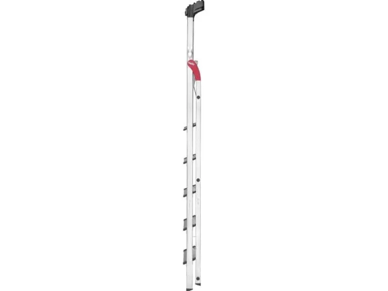 Hailo Stehleiter L80 Comfort Line 6 Stufen