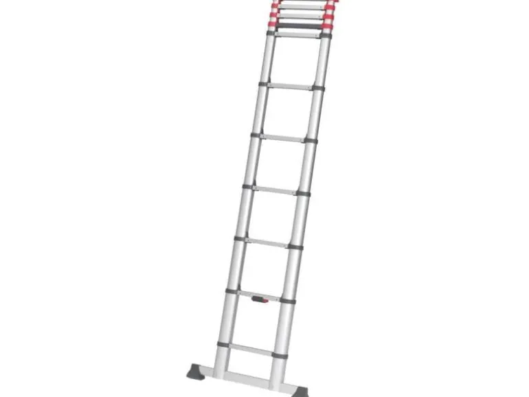 Hailo Teleskop-Anlegeleiter T80 Flexline 320 11 Stufen