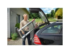 Hailo Teleskop-Anlegeleiter T80 Flexline 320 11 Stufen