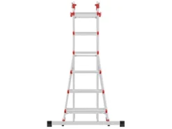 Hailo Teleskopleiter M80 4 x 6 Sprossen