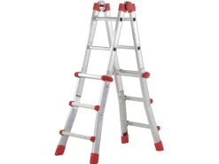 Hailo Teleskopleiter 4 x 3 Sprossen