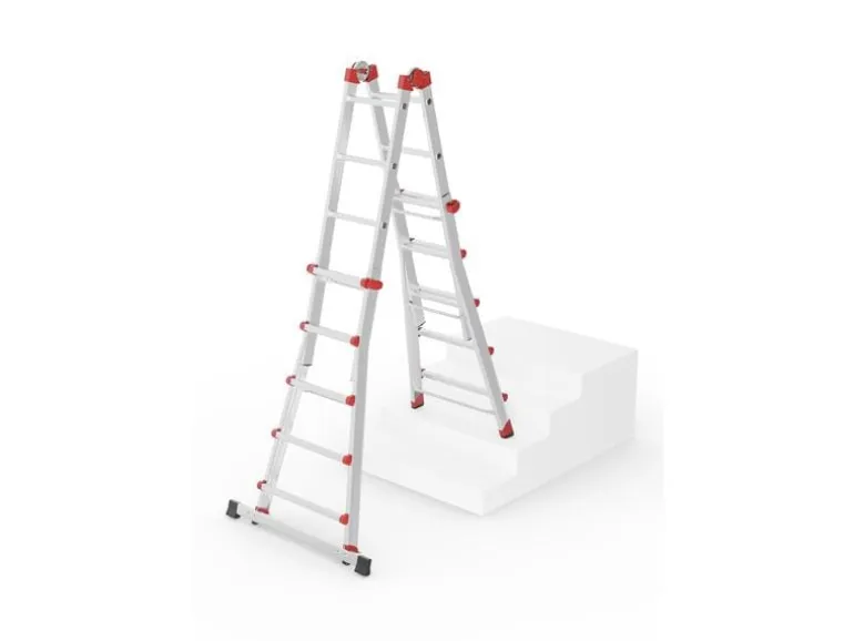 Hailo Teleskopleiter 4 x 5 Sprossen