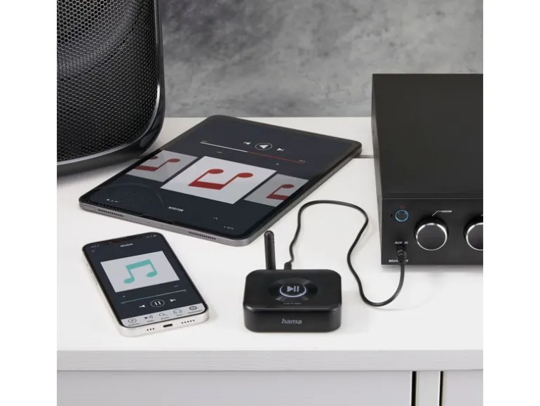 Hama Audio-Adapter Link.it solo Bluetooth, Schwarz