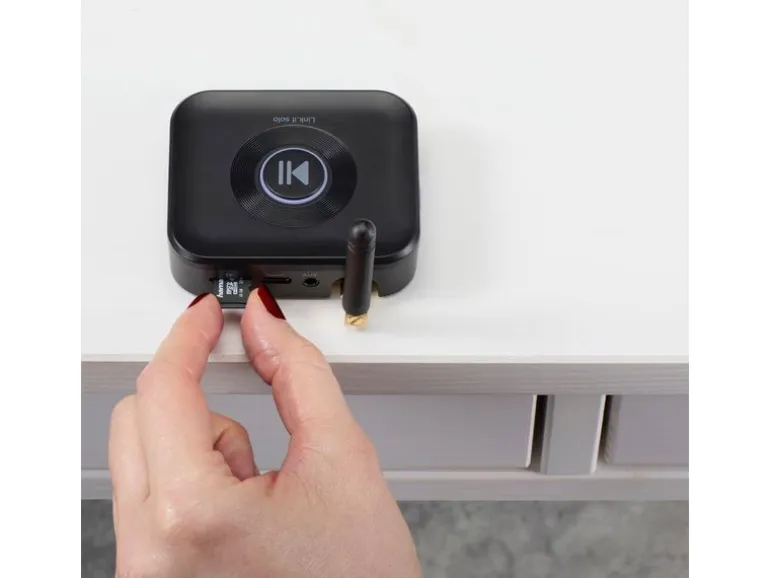 Hama Audio-Adapter Link.it solo Bluetooth, Schwarz