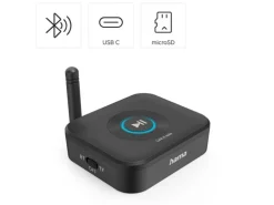 Hama Audio-Adapter Link.it solo Bluetooth, Schwarz