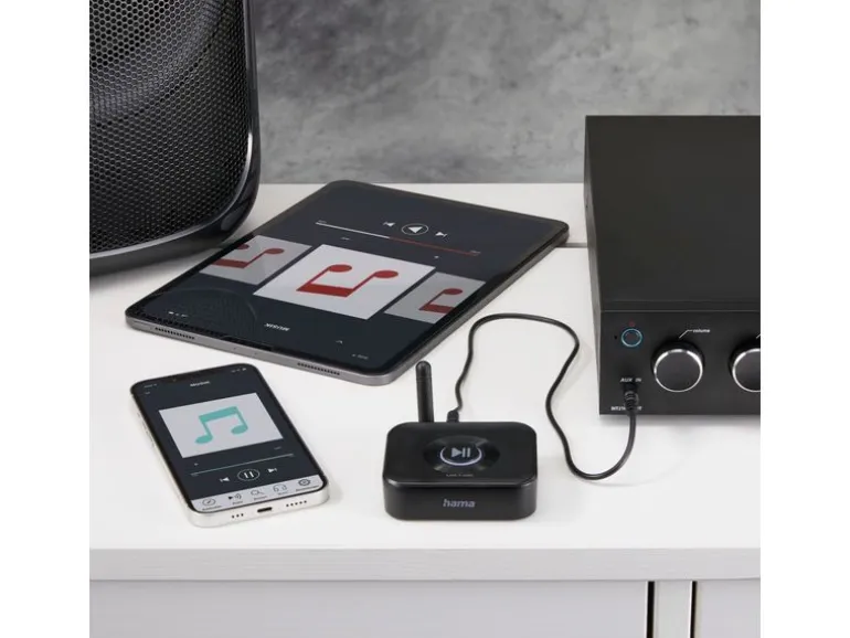 Hama Audio-Adapter Link.it solo Bluetooth, Schwarz