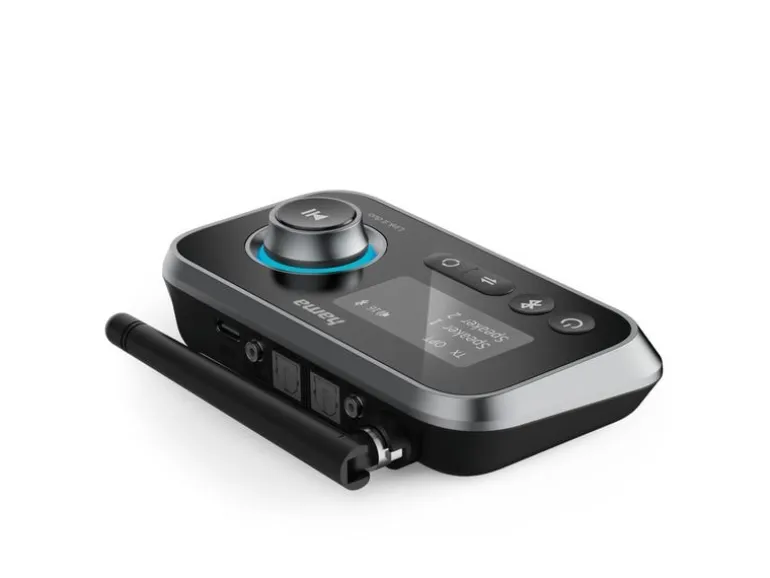Hama Link.it duo Bluetooth-Sender und -Empfänger, Schwarz