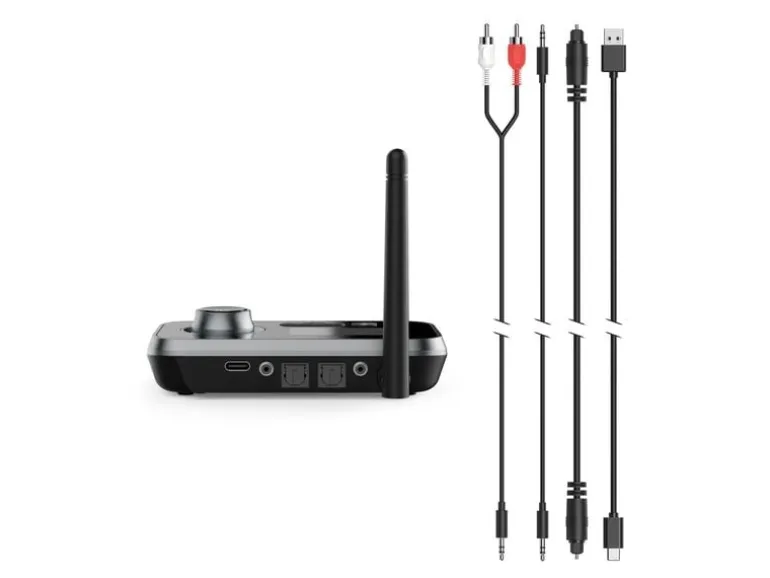 Hama Link.it duo Bluetooth-Sender und -Empfänger, Schwarz