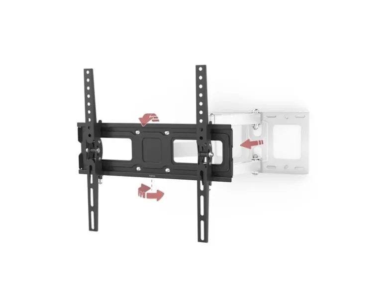 Hama Technics AG TV-Wandhalterung 65" Schwarz/Weiss