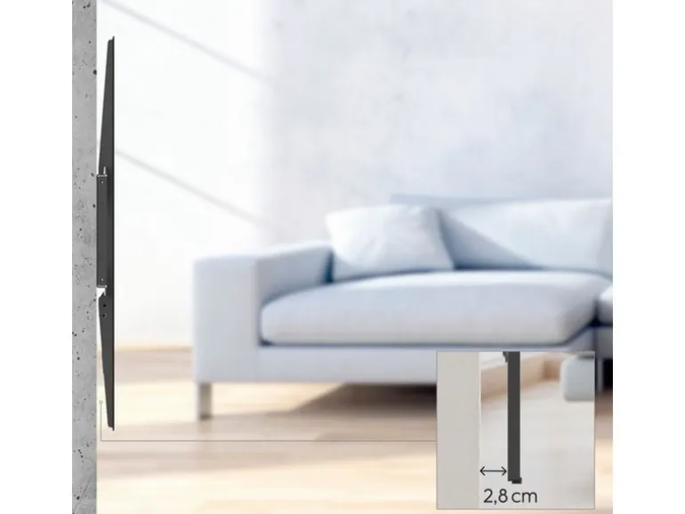 Hama Technics AG TV-Wandhalterung 120" Schwarz