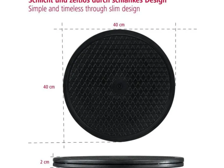 Hama Universal-Drehteller XL Schwarz
