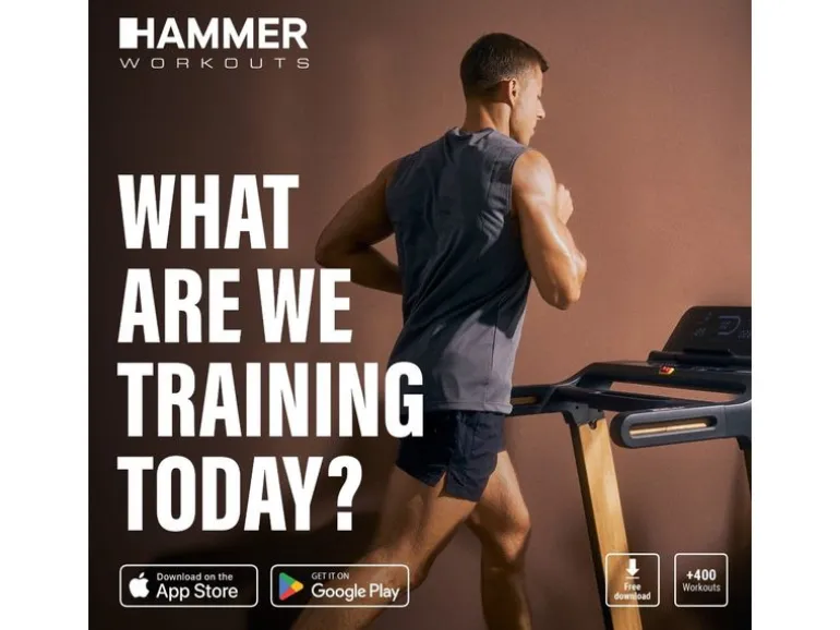 HAMMER Norsk Laufband FlyRun 4.0 NorsK mit Holzdesign