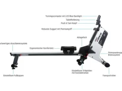 HAMMER Rudergerät Pro Force II