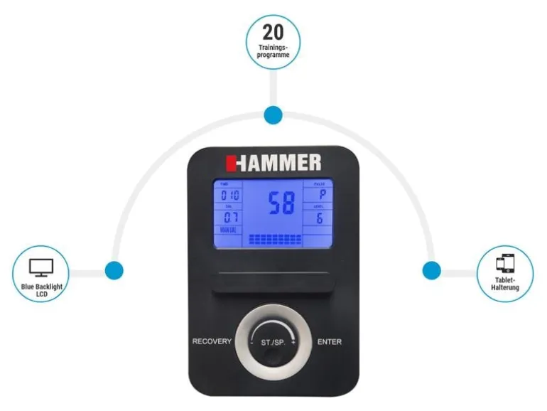 HAMMER Rudergerät Pro Force II