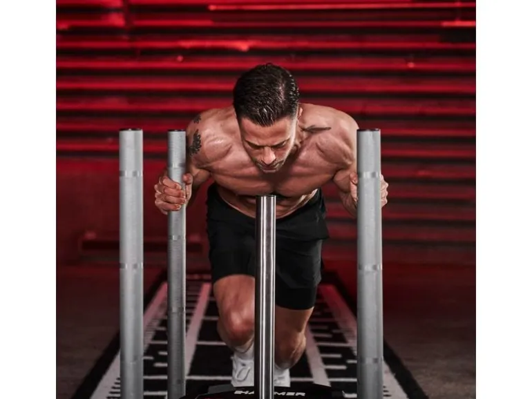 HAMMER Weight Sled Competition Stahl Schwarz