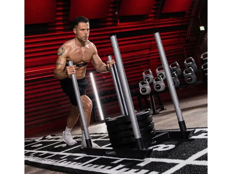 HAMMER Weight Sled Competition Stahl Schwarz
