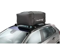 Handiworld Dachbox Holdall Faltbar, wasserdicht, 400 l, Schwarz