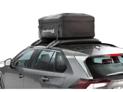 Handiworld Dachbox Holdall Faltbar, wasserdicht, 400 l, Schwarz