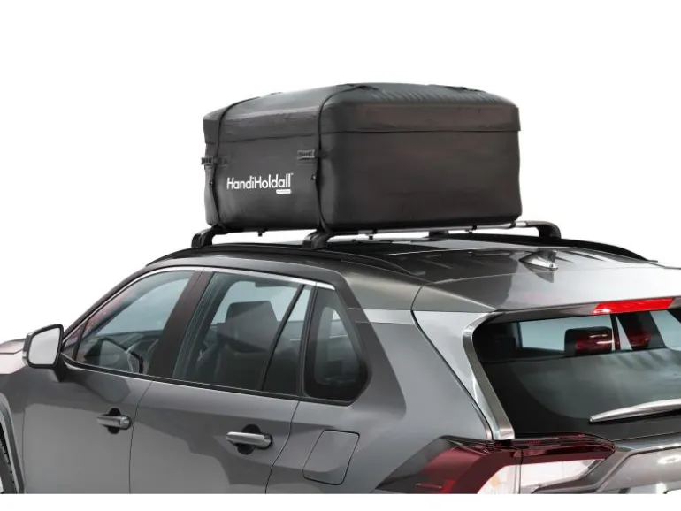 Handiworld Dachbox Holdall Faltbar, wasserdicht, 400 l, Schwarz