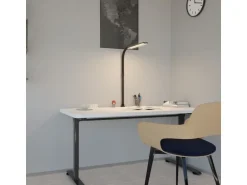 Hansa Schreibtischleuchte LED Nova 20 Watt, Schwarz
