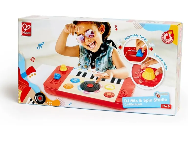 Hape Musikspielzeug DJ-Mischpult