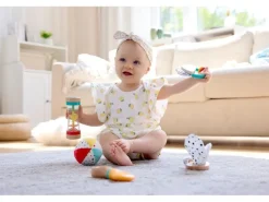 Hape Musikspielzeug 5-in-1-Baby-Sensorik-Set 5-tlg