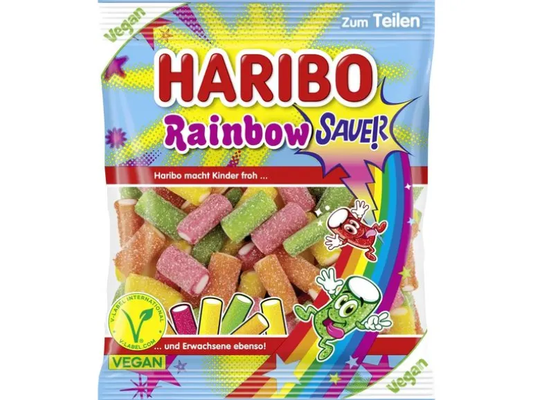 Haribo Gummibonbons Rainbow Sauer 160 g