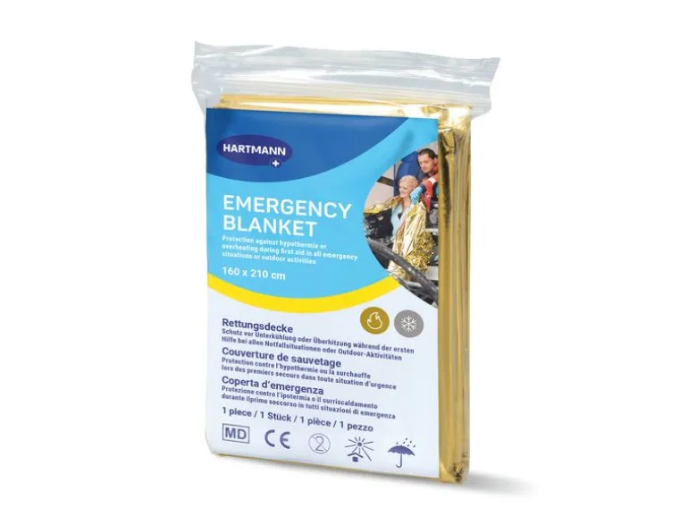 Hartmann Rettungsdecke Rettungsdecke gold silber