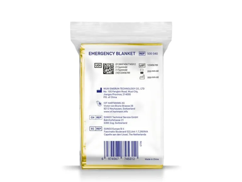 Hartmann Rettungsdecke Rettungsdecke gold silber