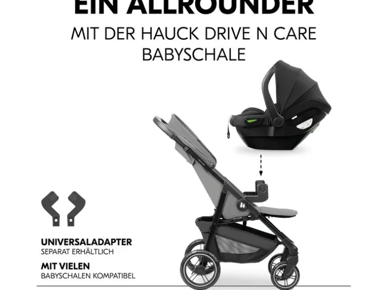 Hauck Buggy Shop N Care Grey