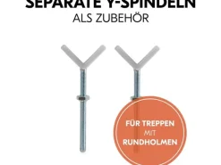 Hauck Türschutzgitter Open N Stop 2 Schwarz 75 cm - 80 cm