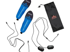 Heat Experience Beheizbare App-Einlegesohlen mit Wireless Charging - Blau,XL