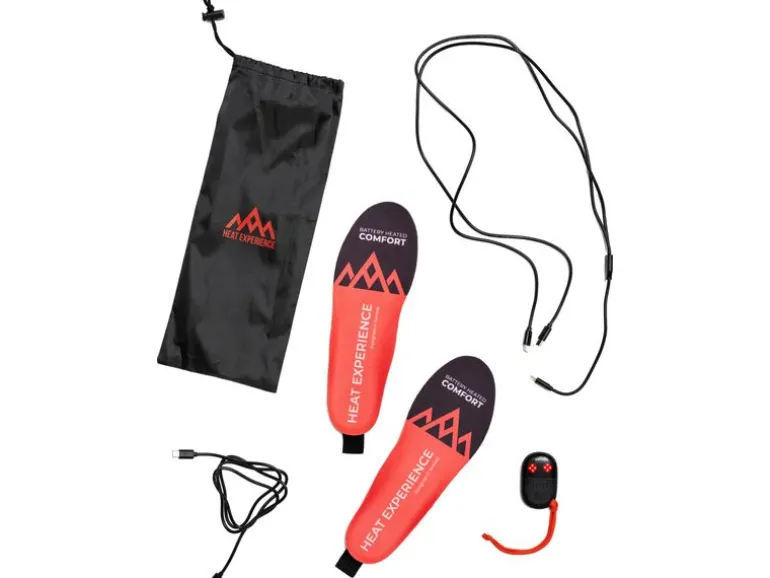 Heat Experience Beheizbare Einlegesohlen V2 - Rot, S