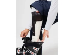 Heat Experience Beheizbare technische Socken mit Batterien Sand/Schwarz M