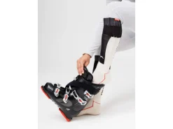 Heat Experience Beheizbare technische Socken mit Batterien Sand/Schwarz M