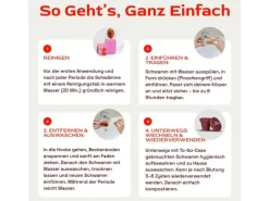 Hera Organics Menstruationsschwamm Faden Grösse S